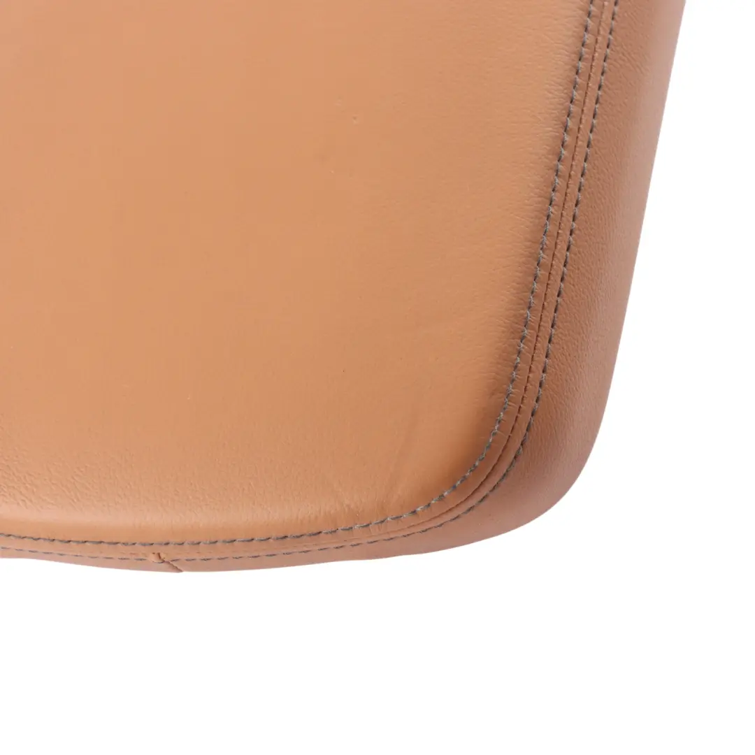 BMW X3 G01 Centre Console Armrest Holder Cover Leather Vernasca Cognac Seam Grey - SKU 6841545 - Part number 6841545