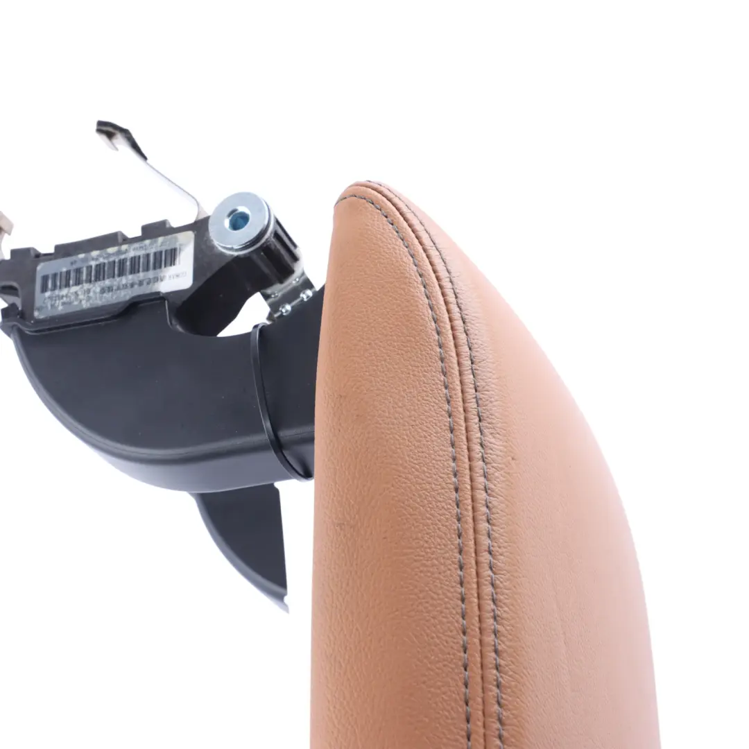 BMW X3 G01 Centre Console Armrest Holder Cover Leather Vernasca Cognac Seam Grey - SKU 6841545 - Part number 6841545