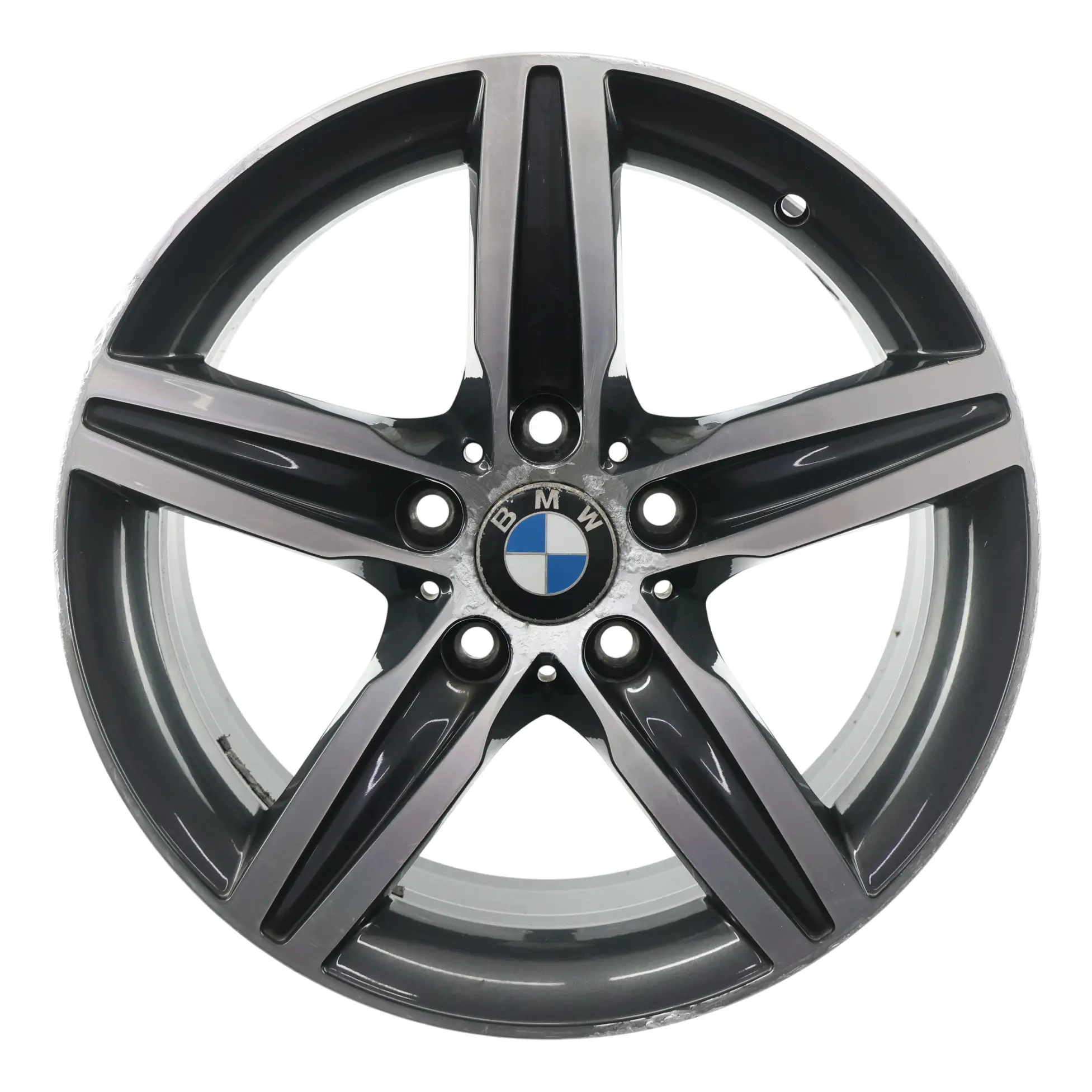 BMW F20 F21 F22 Bicolor Alufelge 17" Sternspeiche 379 7,5J ET:43 6850151