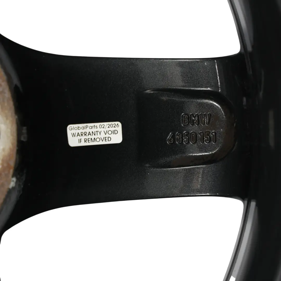 Bicolor Alufelge 17" Sternspeiche 379 7,5J ET:43 für BMW F20 F21 F22 mit Teilenummer 6850151 BMW F20 F21 F22 Bicolor Alufelge 17" Sternspeiche 379 7,5J ET:43 - SKU 6850151-1 - Teilenummer 6850151