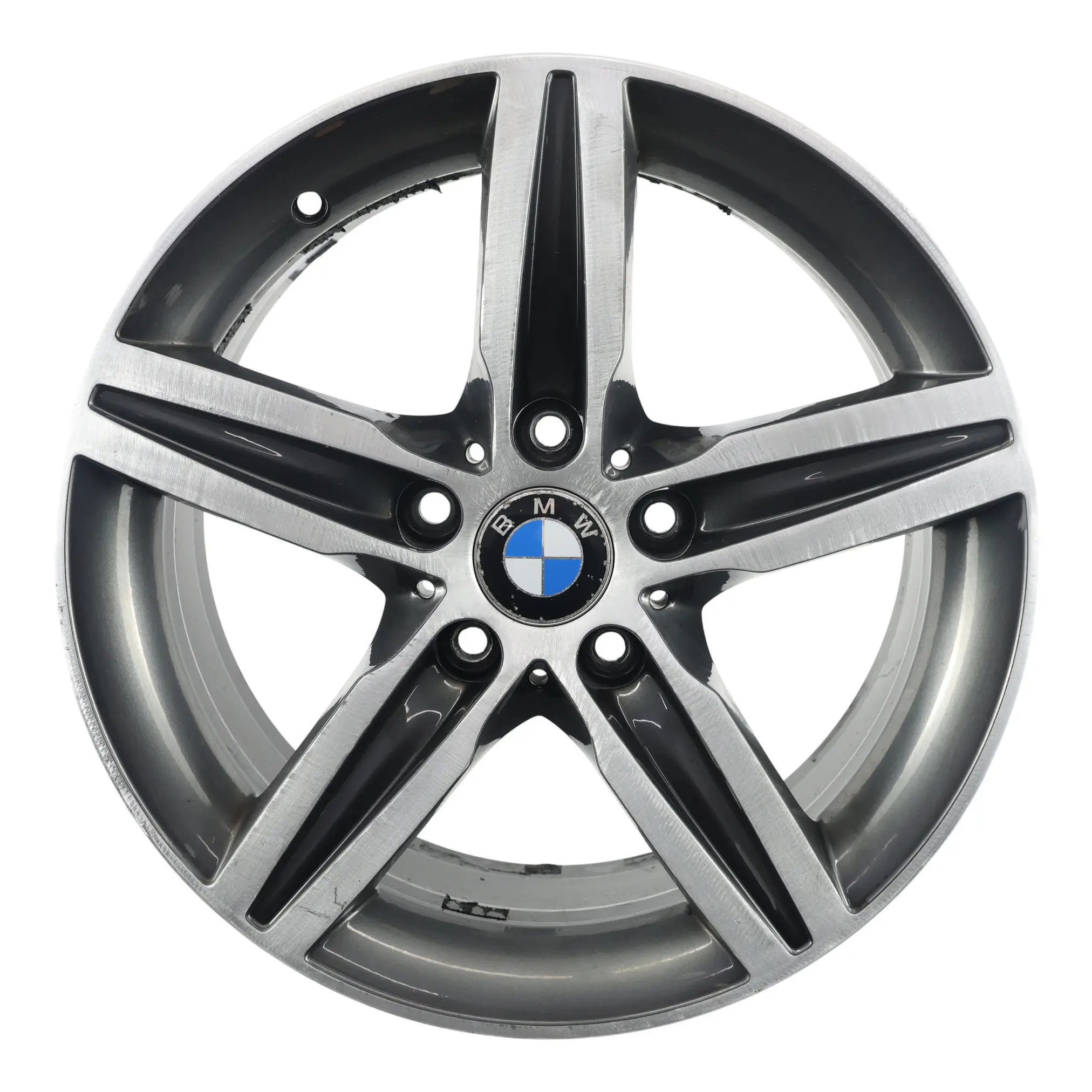 BMW F20 F21 F22 F23 Jante en alliage gris 17" Star Spoke 379 ET:43 7,5J 6850151