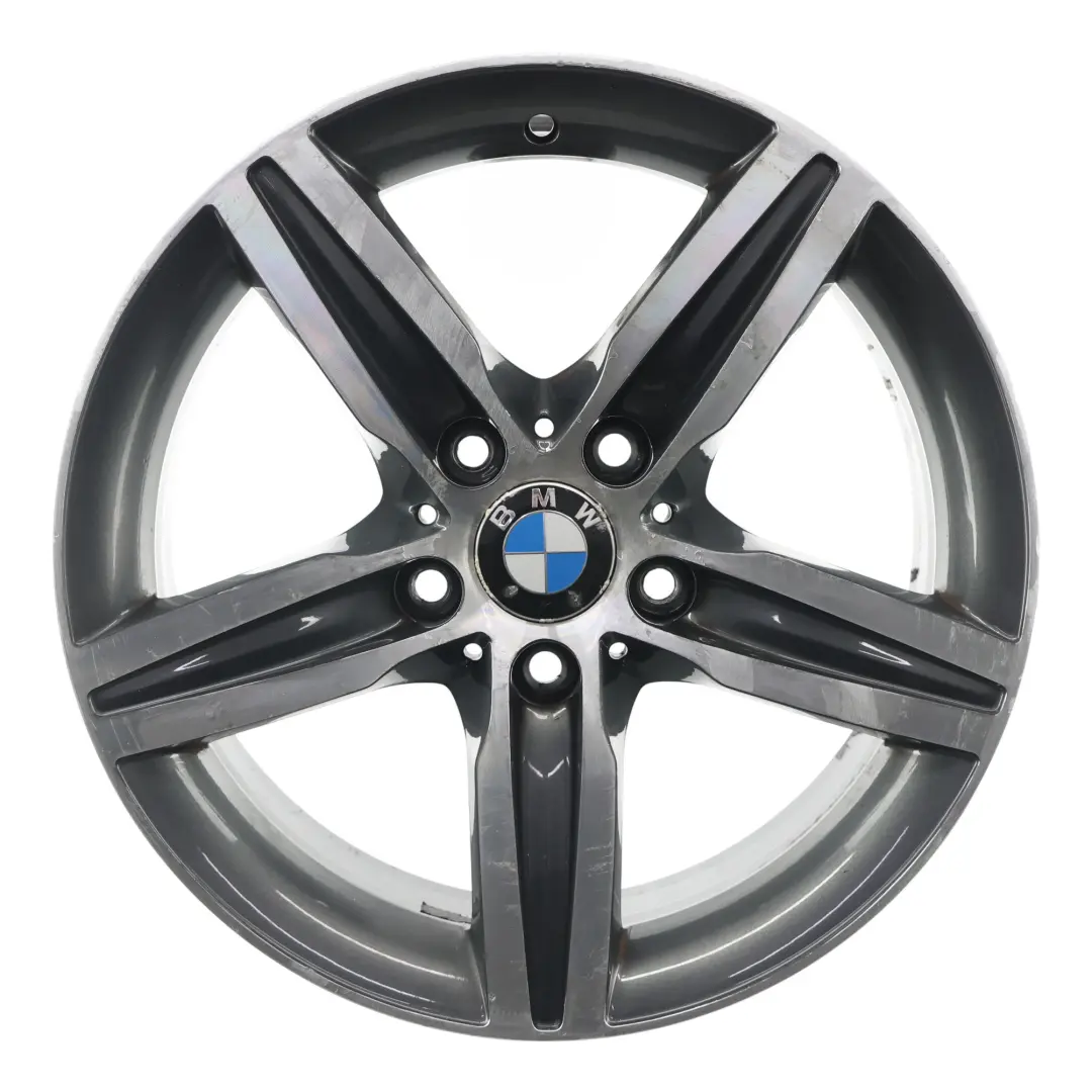 BMW F20 F21 F22 Cerchio lega grigio 17" raggi stellati 379 ET:43 7,5J - SKU 6850151-14 - Numero di parte 6850151