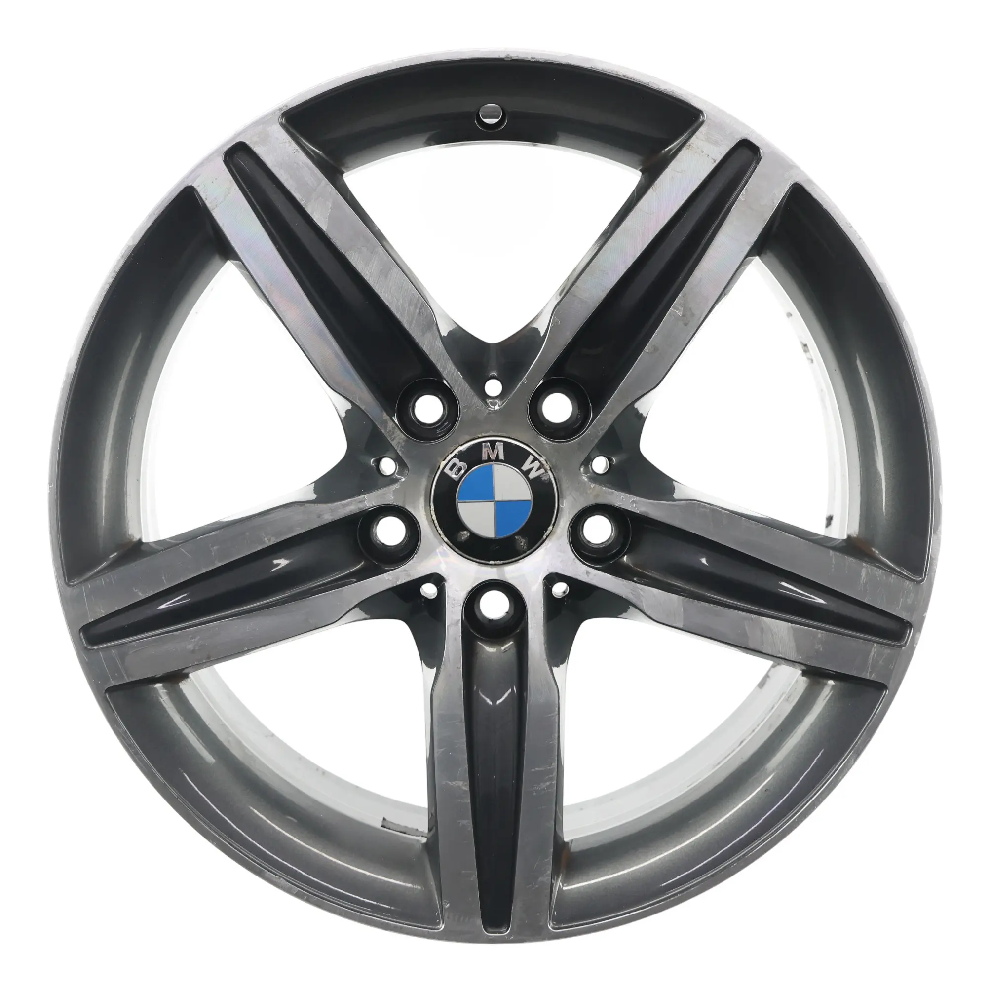 BMW F20 F21 F22 F23 Jante en alliage gris 17" Star Spoke 379 ET:43 7,5J 6850151