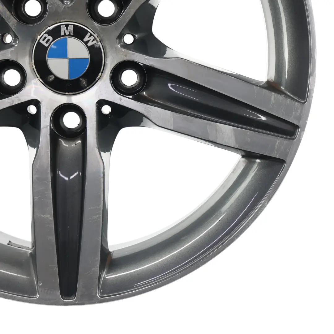 BMW F20 F21 F22 Cerchio lega grigio 17" raggi stellati 379 ET:43 7,5J - SKU 6850151-14 - Numero di parte 6850151