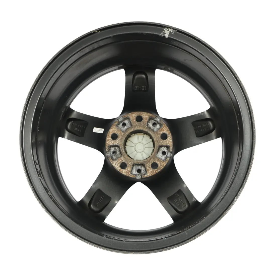 Schwarz Alu Felge Alufelge 17" 7,5J Sternspeiche 379 für BMW F20 F21 F22 mit Teilenummer 6850151 BMW F20 F21 F22 Schwarz Alu Felge Alufelge 17" 7,5J Sternspeiche 379 - SKU 6850151-4 - Teilenummer 6850151