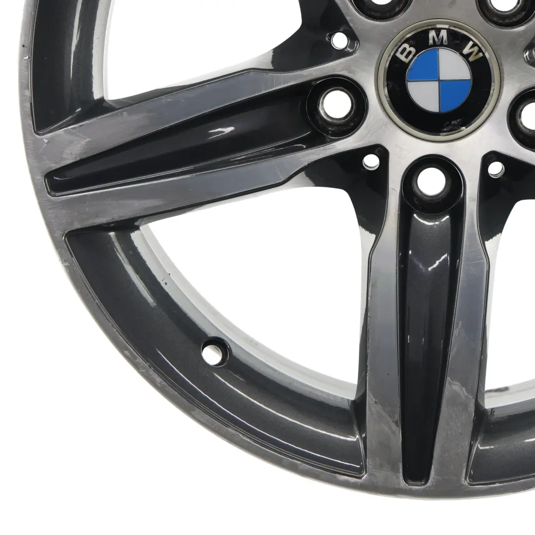 BMW F20 F21 F22 F23 Alloy Wheel Rim 17" Star Spoke 379 ET:43 7,5J - SKU 6850151-4 - Part number 6850151