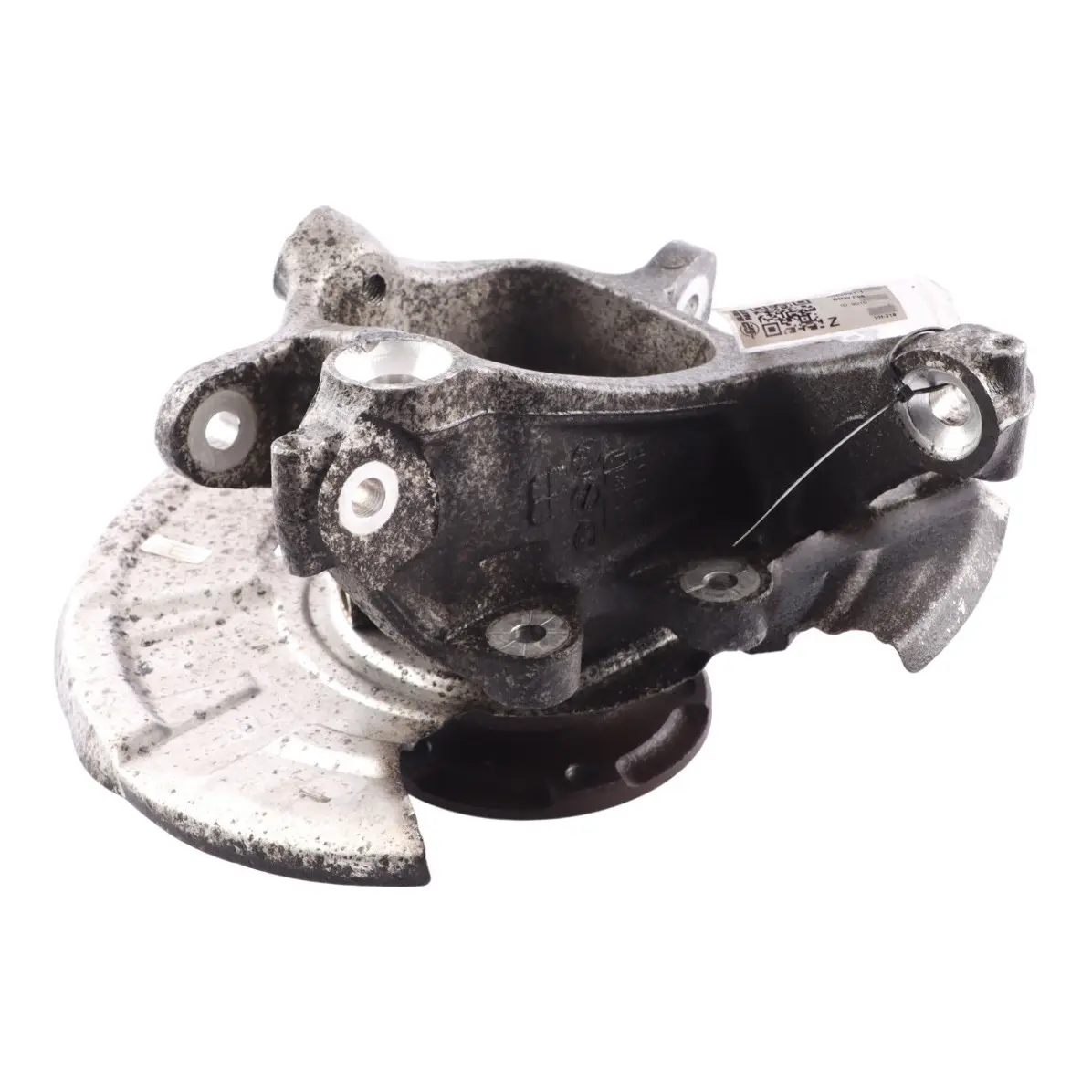 BMW F06 Hinterachse Radnabe Träger Spindel Links 6852891