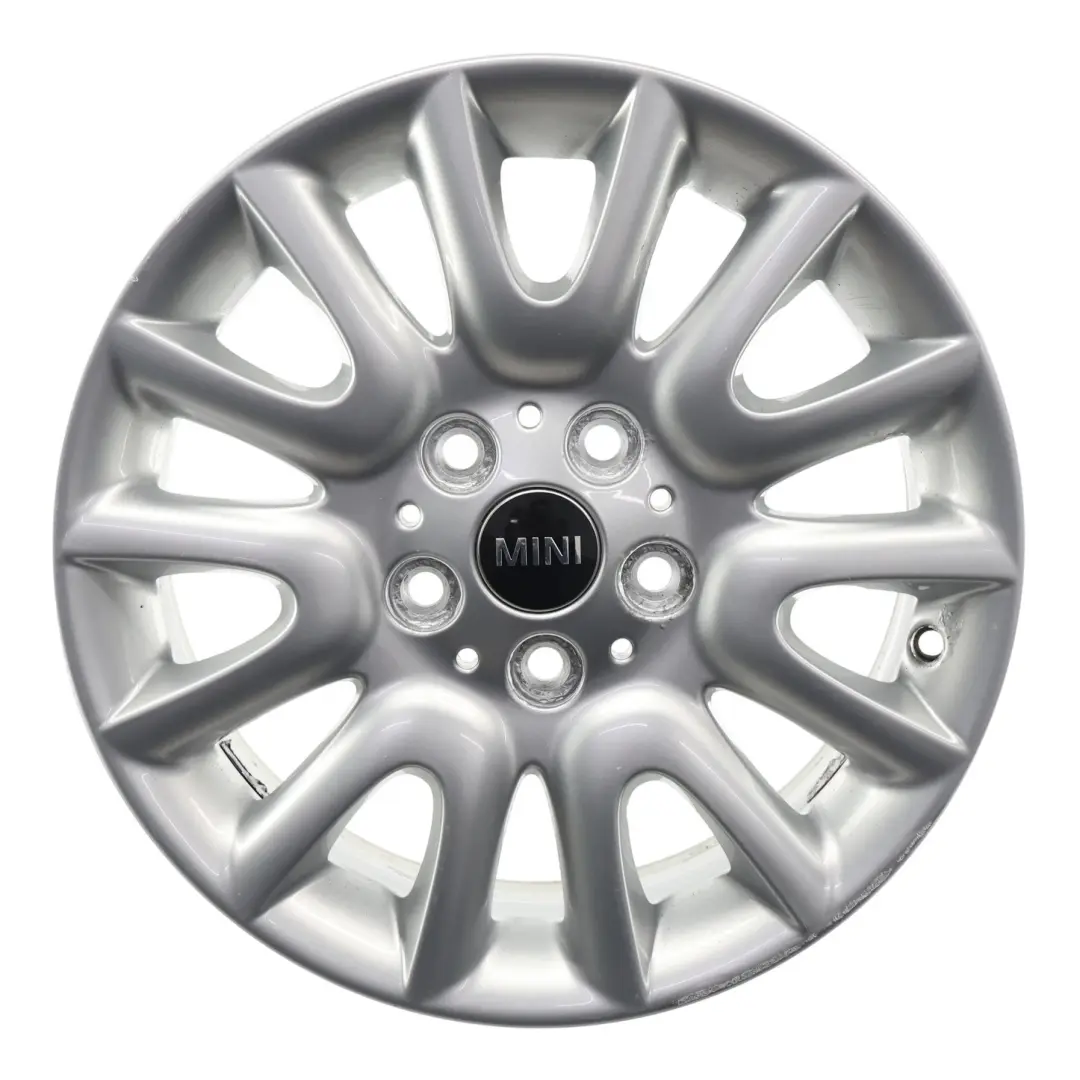 Mini Cooper F55 F56 Silver Wheel Alloy Rim 16" 6,5J Victory Spoke 495 ET:54 - SKU 6855104-1 - Part number 6855104