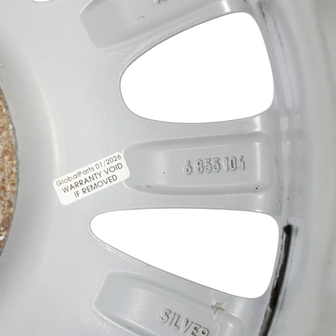 Mini Cooper F55 F56 Silver Wheel Alloy Rim 16" 6,5J Victory Spoke 495 ET:54 - SKU 6855104-1 - Part number 6855104