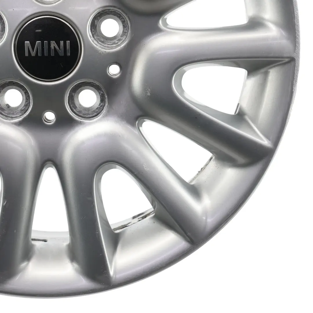 Mini Cooper F55 F56 Argento Cerchio in lega 16" 6,5J Victory Spoke 495 ET:54 - SKU 6855104-1 - Numero di parte 6855104