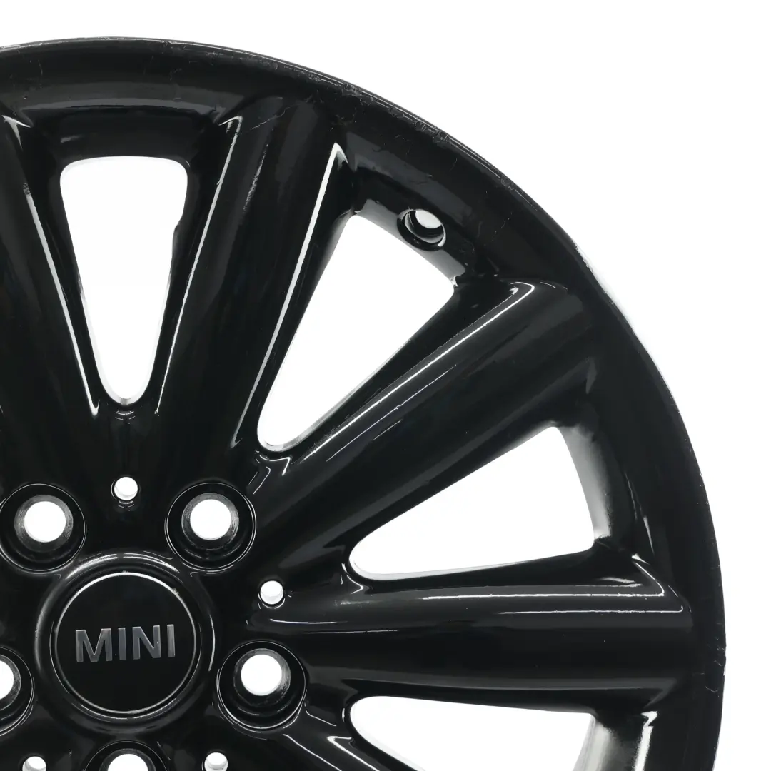 Alloy Rim 17" ET:54 7J Cosmos Spoke 499 to Mini Cooper F55 F56 Black Wheel with Part number 6855109 Mini Cooper F55 F56 Black Wheel Alloy Rim 17" ET:54 7J Cosmos Spoke 499 - SKU 6855109-1 - Part number 6855109