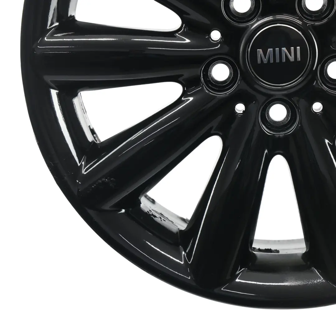 Schwarz Alufelge 17" ET:54 7J Cosmos Speiche 499 für Mini Cooper F55 F56 mit Teilenummer 6855109 Mini Cooper F55 F56 Schwarz Alufelge 17" ET:54 7J Cosmos Speiche 499 - SKU 6855109-1 - Teilenummer 6855109