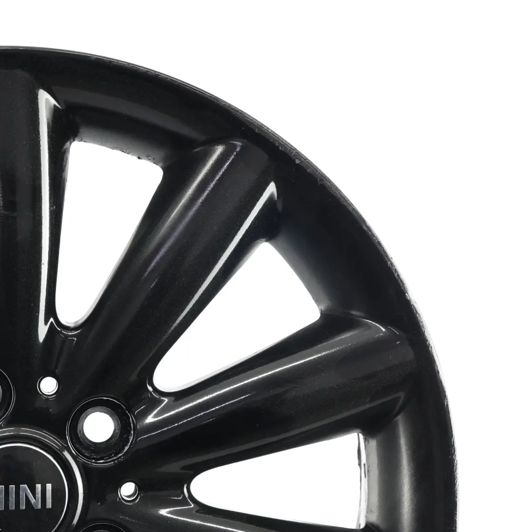 Mini Cooper F55 F56 Black Wheel Alloy Rim 17" ET:54 7J Cosmos Spoke 499 - SKU 6855109-4 - Part number 6855109