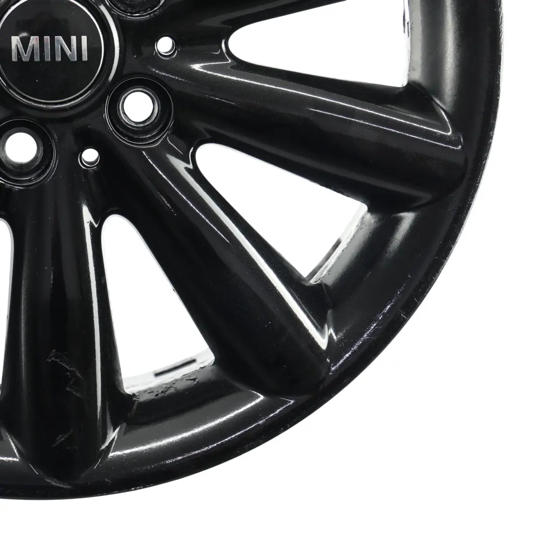 Mini Cooper F55 F56 Black Wheel Alloy Rim 17" ET:54 7J Cosmos Spoke 499 - SKU 6855109-4 - Part number 6855109