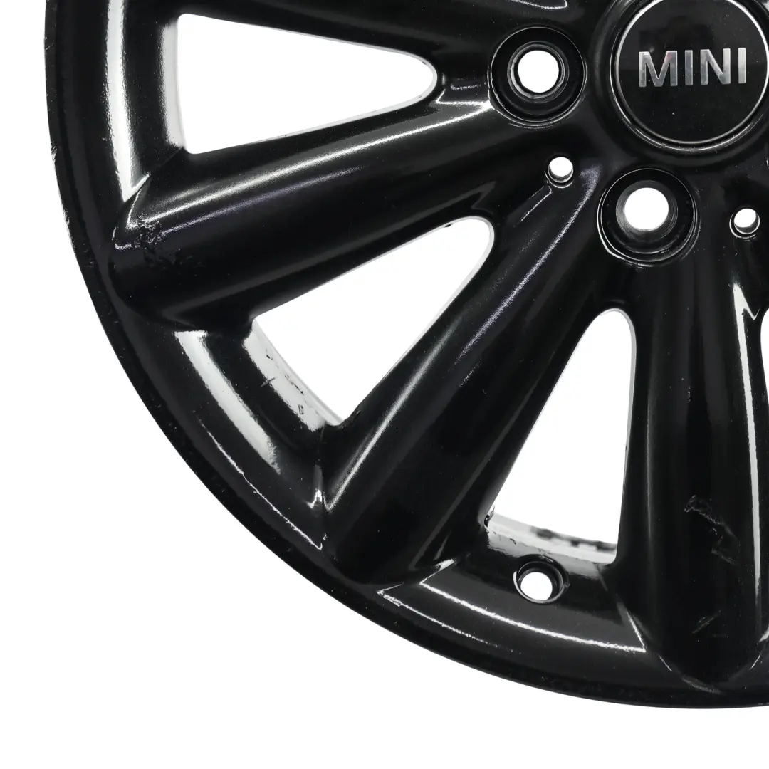Mini Cooper F55 F56 Black Wheel Alloy Rim 17" ET:54 7J Cosmos Spoke 499 - SKU 6855109-4 - Part number 6855109