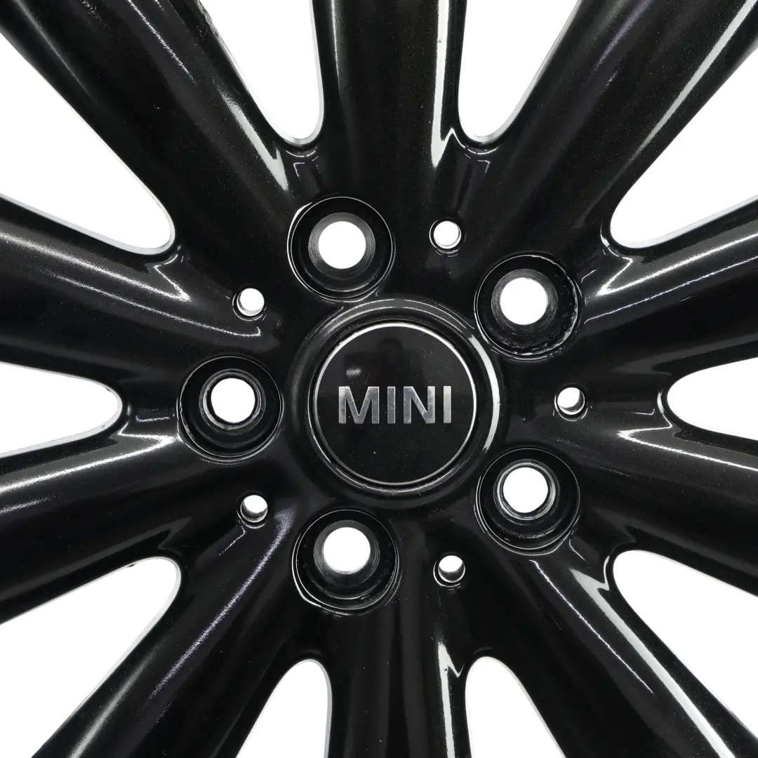 Mini Cooper F55 F56 Black Wheel Alloy Rim 17" ET:54 7J Cosmos Spoke 499 - SKU 6855109-4 - Part number 6855109