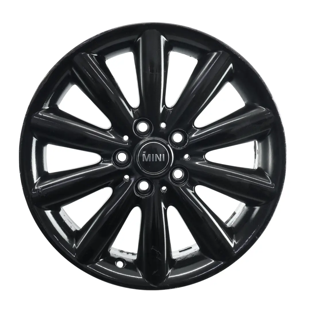 Mini Cooper F55 F56 Black Wheel Alloy Rim 17" ET:54 7J Cosmos Spoke 499 - SKU 6855109-4 - Part number 6855109