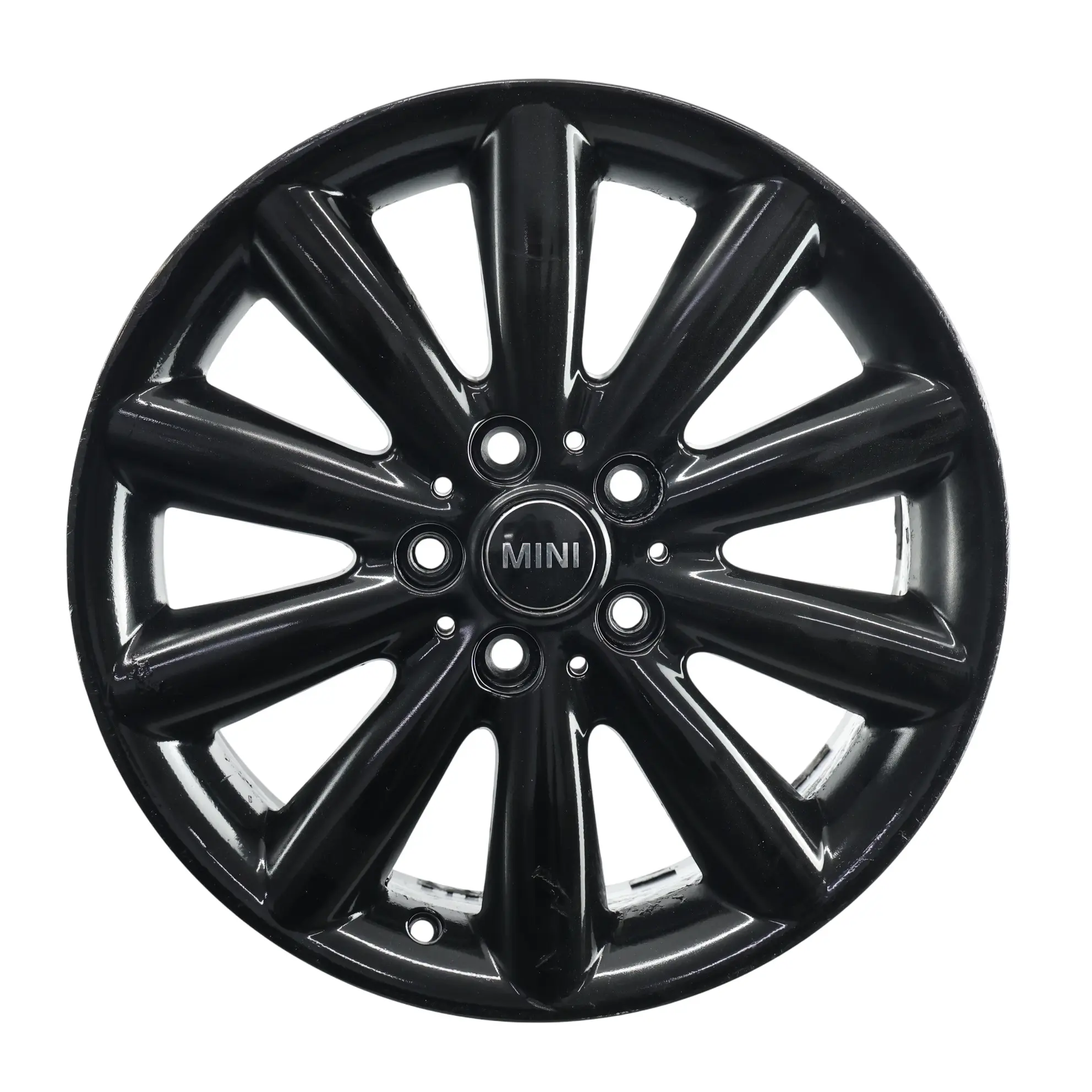 Mini Cooper F55 F56 Black Wheel Alloy Rim 17" ET:54 7J Cosmos Spoke 499 6855109