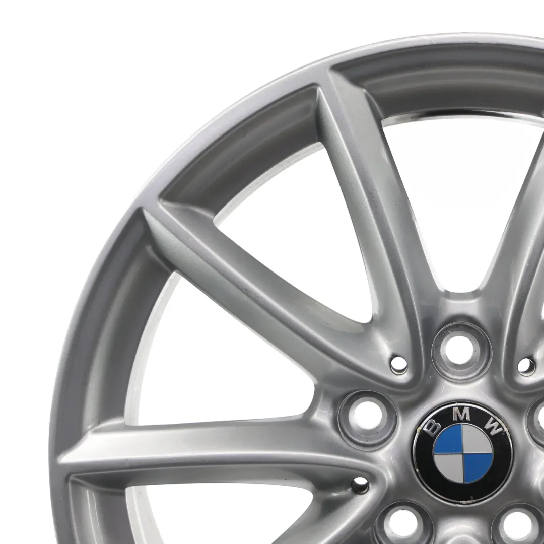 Rim Alloy Silver 17" 7,5J ET:52 V-Spoke 560 to BMW X1 F48 X2 F39 Wheel with Part number 6856061 BMW X1 F48 X2 F39 Wheel Rim Alloy Silver 17" 7,5J ET:52 V-Spoke 560 - SKU 6856061-3 - Part number 6856061