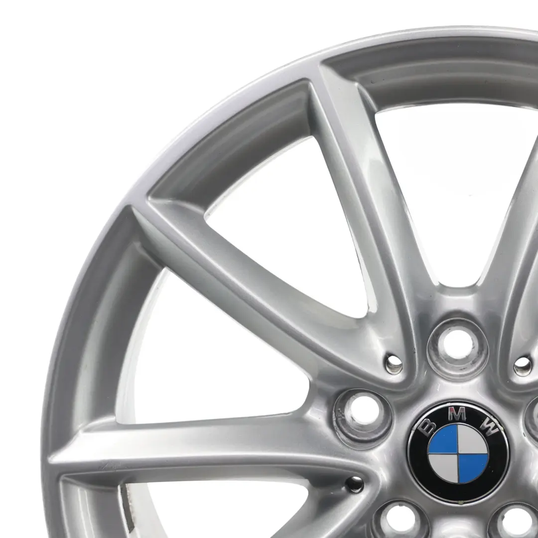 Rim Alloy Silver 17" 7,5J ET:52 V-Spoke 560 to BMW X1 F48 X2 F39 Wheel with Part number 6856061 BMW X1 F48 X2 F39 Wheel Rim Alloy Silver 17" 7,5J ET:52 V-Spoke 560 - SKU 6856061-4 - Part number 6856061