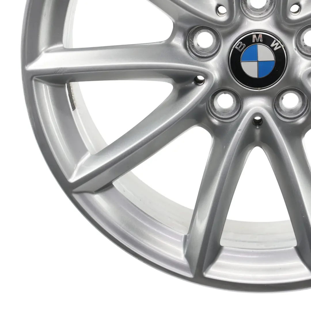 Rim Alloy Silver 17" 7,5J ET:52 V-Spoke 560 to BMW X1 F48 X2 F39 Wheel with Part number 6856061 BMW X1 F48 X2 F39 Wheel Rim Alloy Silver 17" 7,5J ET:52 V-Spoke 560 - SKU 6856061-4 - Part number 6856061