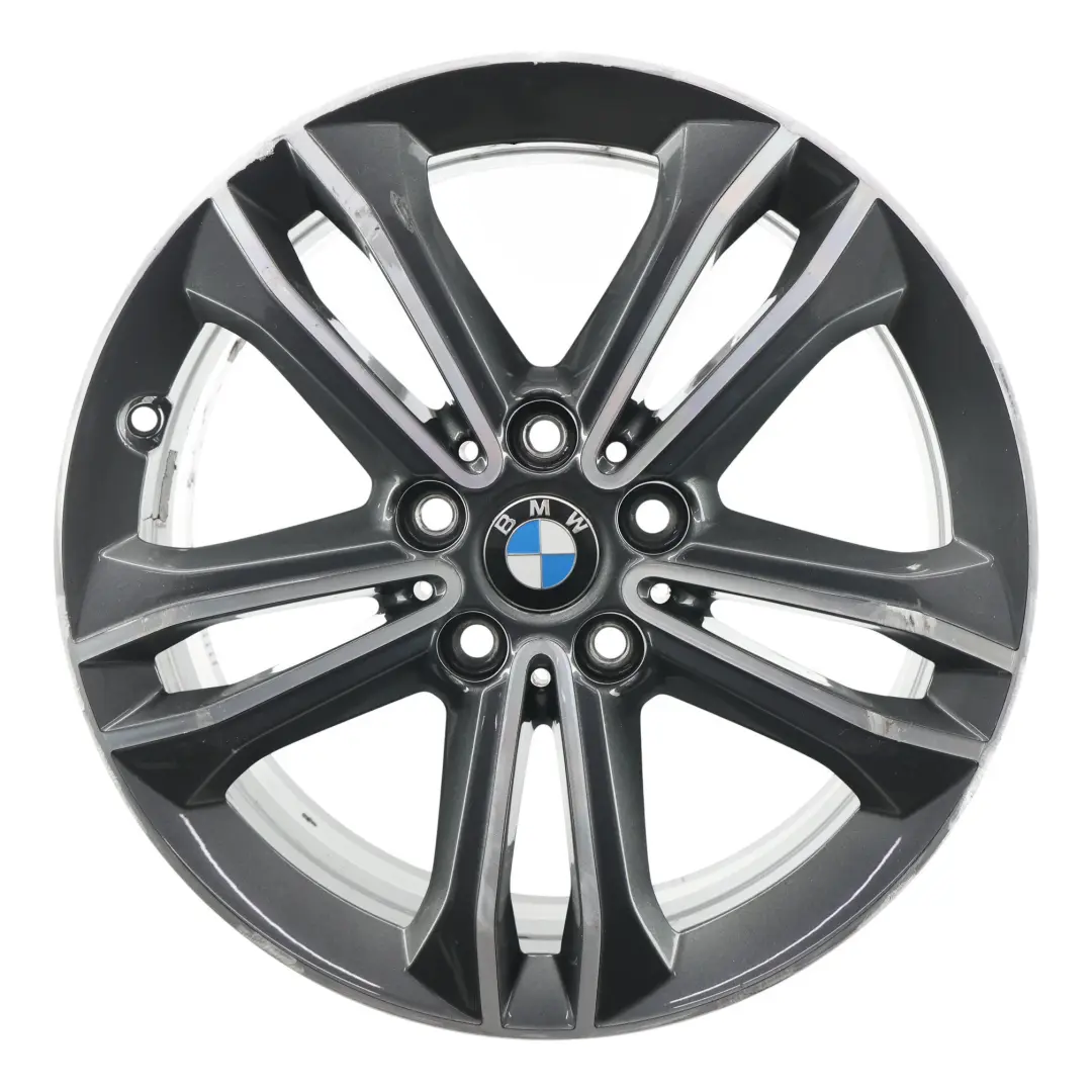 Alloy Rim 17" 7,5J ET:54 Double Spoke 549 to BMW F40 F44 F45 F46 Wheel with Part number 6856087 BMW F40 F44 F45 F46 Wheel Alloy Rim 17" 7,5J ET:54 Double Spoke 549 - SKU 6856087-2 - Part number 6856087