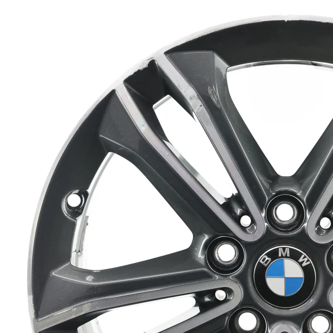 BMW F40 F44 F45 F46 Jante Alliage 17" 7,5J ET:54 Double Spoke 549 - SKU 6856087-2 - Numéro de pièce 6856087