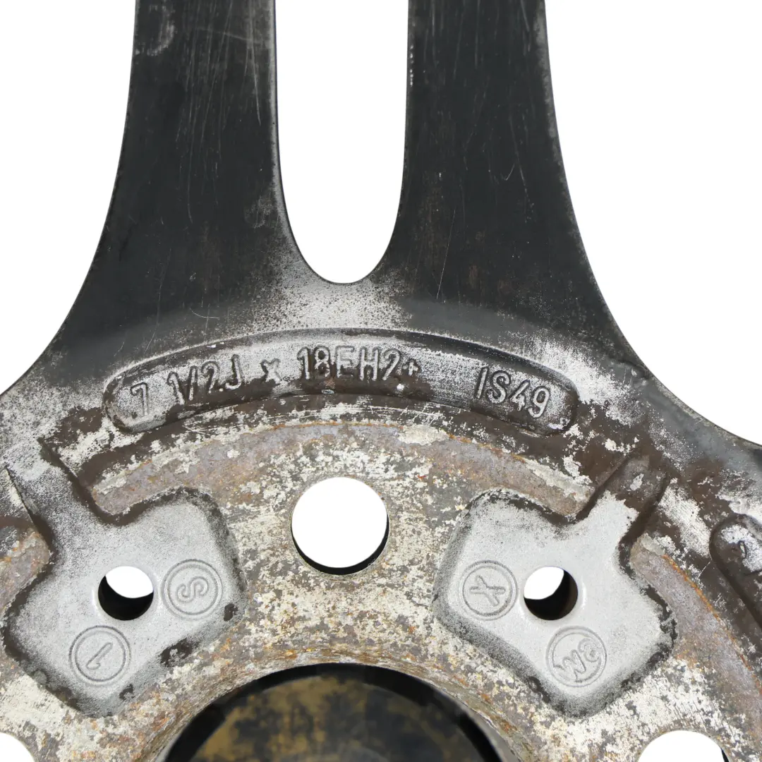 Vorne Leichtmetallfelge M Doppelspeiche 313M 18" 7,5J ET:49 für BMW E81 E87 mit Teilenummer 6856666 BMW E81 E87 Vorne Leichtmetallfelge M Doppelspeiche 313M 18" 7,5J ET:49 - SKU 6856666-4 - Teilenummer 6856666