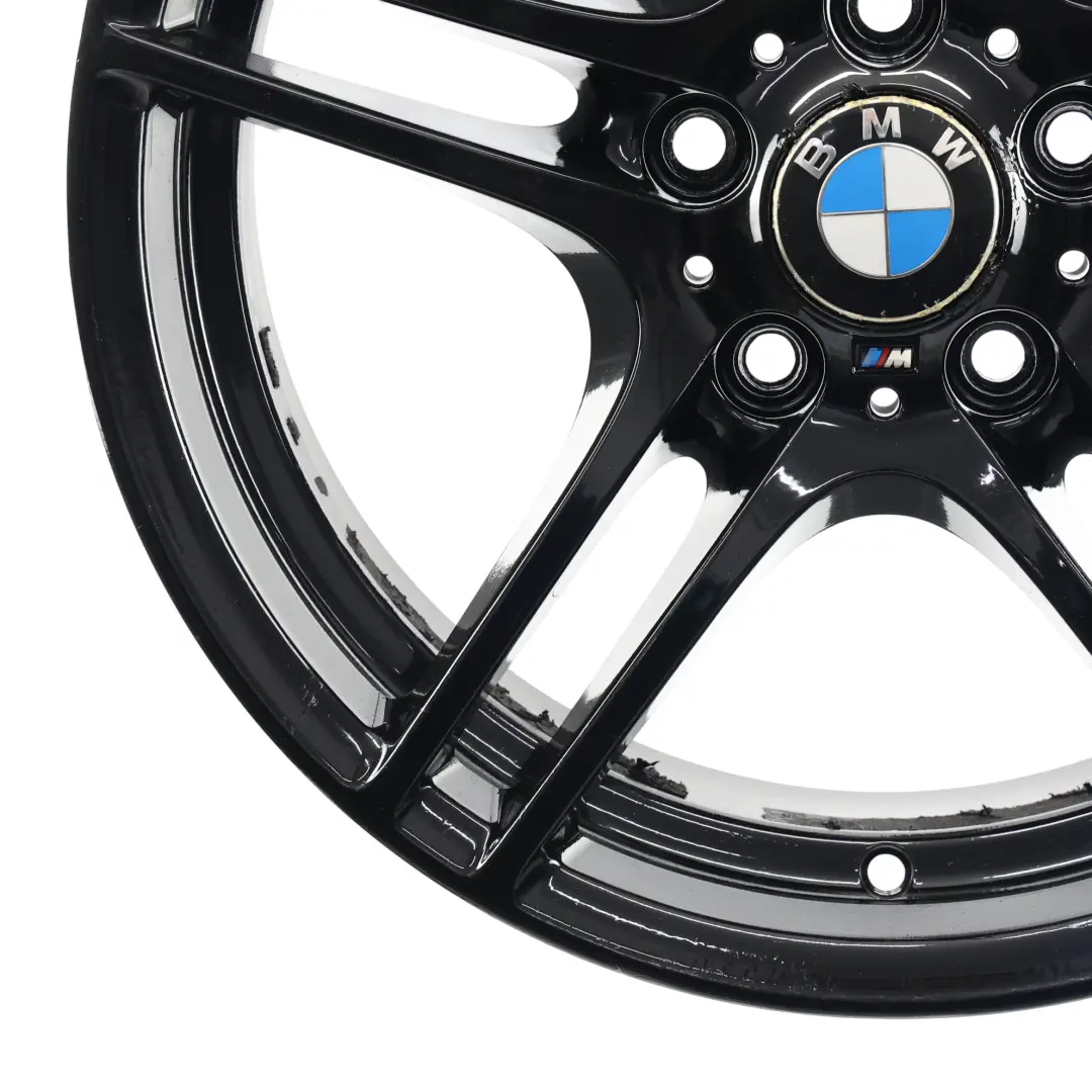 Front Wheel Alloy Rim M Performance Double Spoke 313M 18" 7,5J ET:49 to BMW E81 E87 with Part number 6856666 BMW E81 E87 Front Wheel Alloy Rim M Performance Double Spoke 313M 18" 7,5J ET:49 - SKU 6856666-4 - Part number 6856666