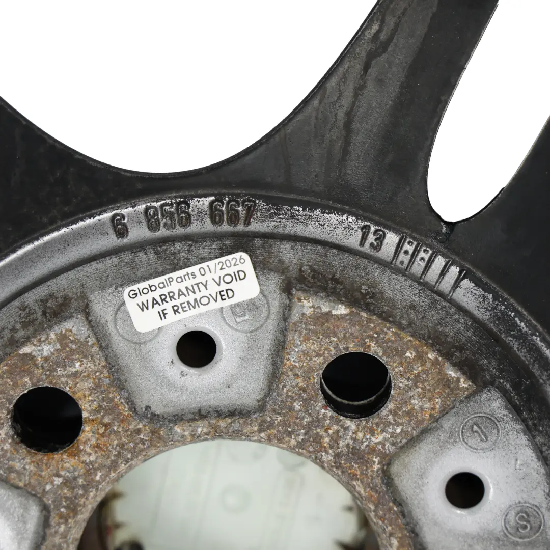 BMW E81 E87 Hinterrad Leichtmetallfelge M Doppelspeiche 313M 18" 8,5J ET:52 - SKU 6856667-3 - Teilenummer 6856667