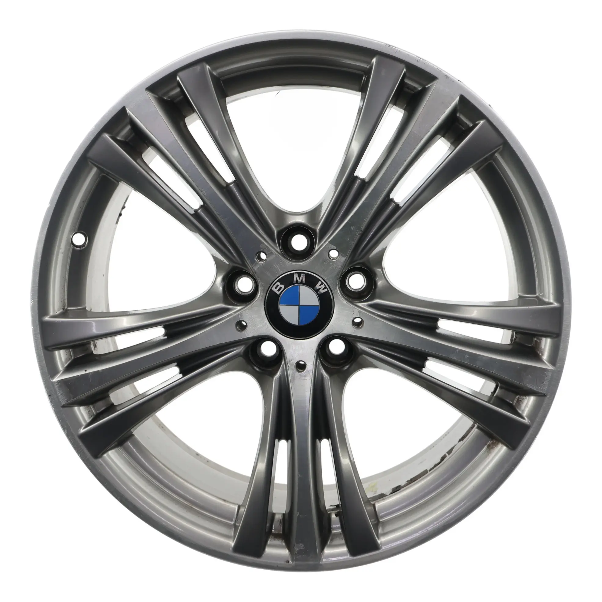 BMW F30 Gris Férrico Llanta Aleación Delantera 19" Star Spoke 8J ET:36 6857565