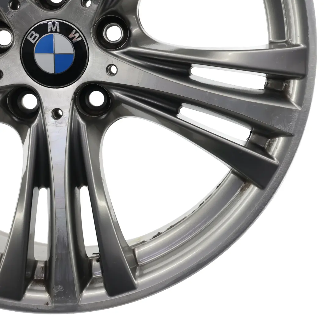 BMW F30 Ferric Grau Leicht metall felge vorne 19" Stern speiche 407 8J - SKU 6857565-1 - Teilenummer 6857565