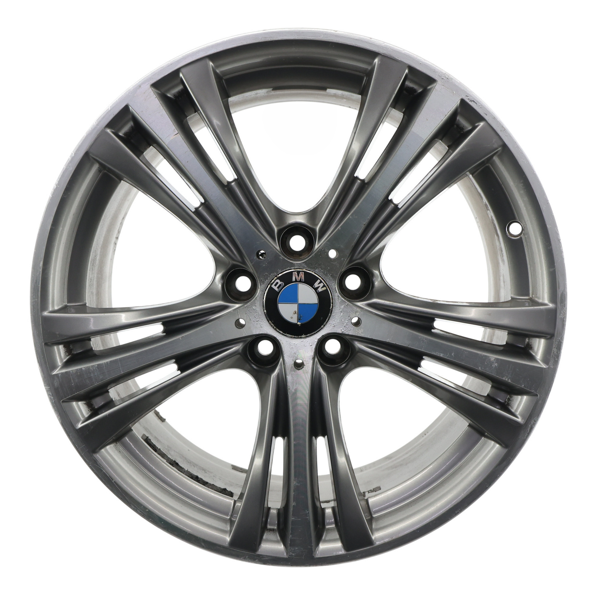 冷凍S75 F30 BMW F30 Ferric Grey Rear Alloy Wheel Rim 19