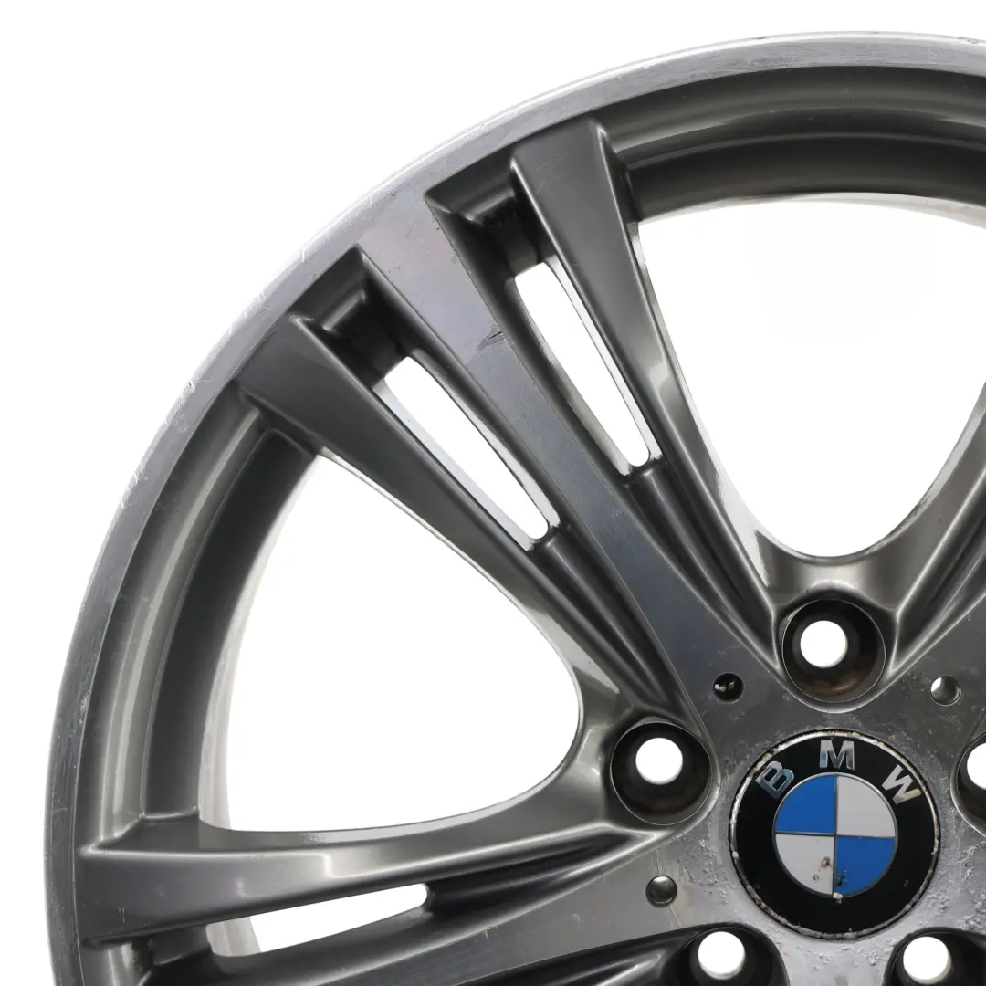  Llanta aleación trasera BMW F30 Gris Férrico 19" 8,5J ET:47 Star Spoke - SKU 6857566-1 - Número de pieza 6857566