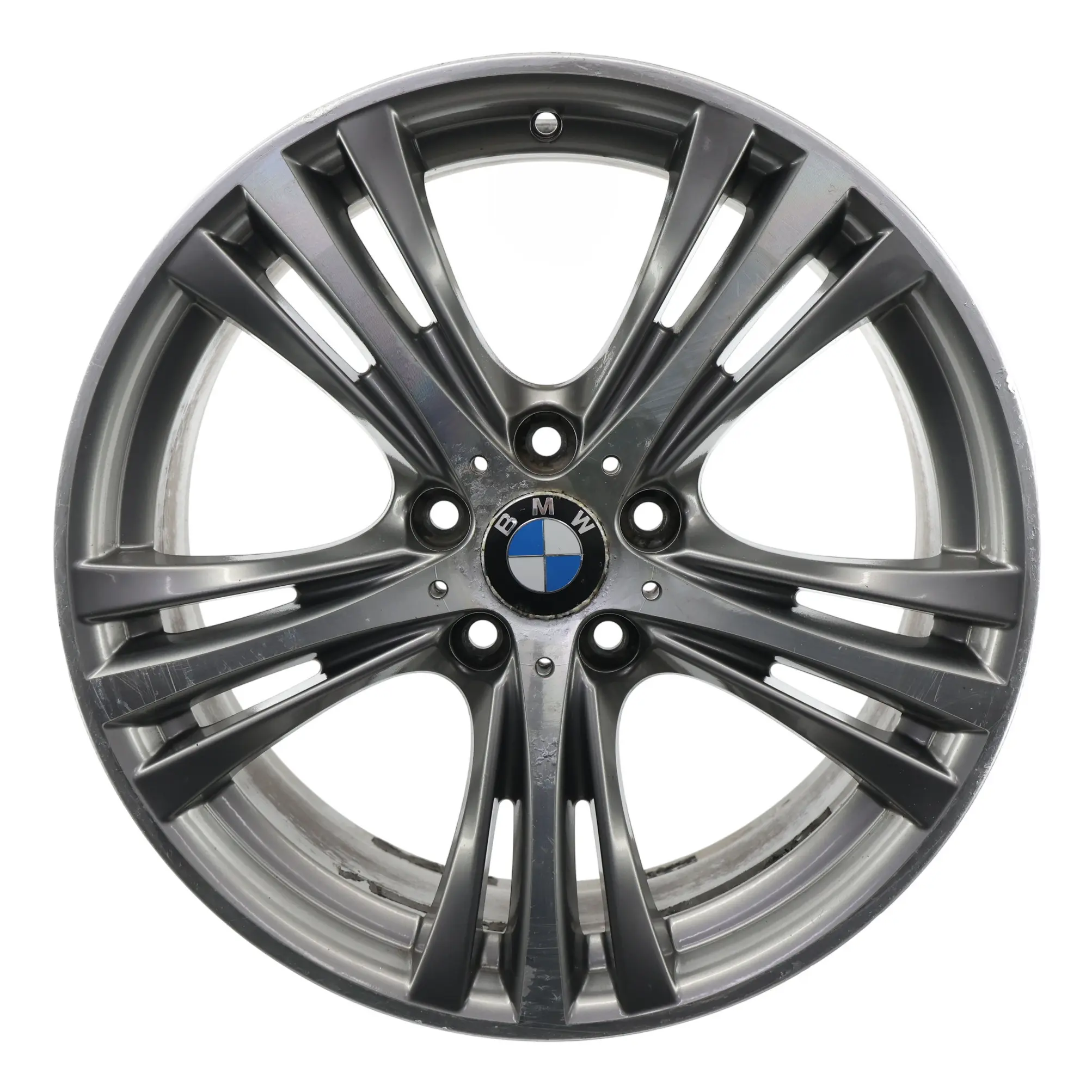 BMW F30 Ferric Grigio Cerchio posteriore lega 19" 8,5J ET:47 Star Spoke 6857566