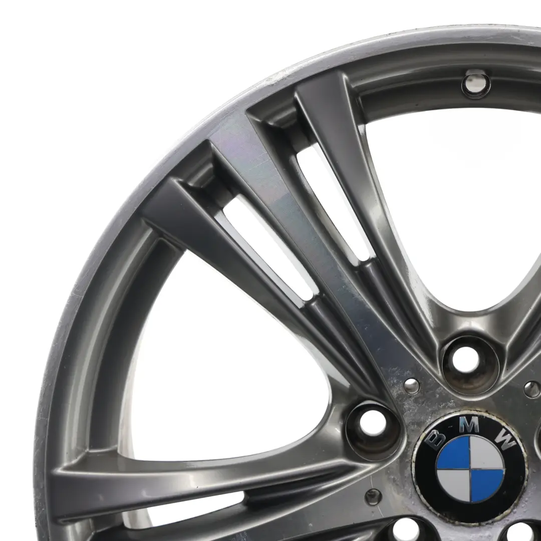 Ferric Grau Leicht metall felge hinten 19" 8,5J ET:47 für BMW F30 mit Teilenummer 6857566 BMW F30 Ferric Grau Leicht metall felge hinten 19" 8,5J ET:47 - SKU 6857566-2 - Teilenummer 6857566