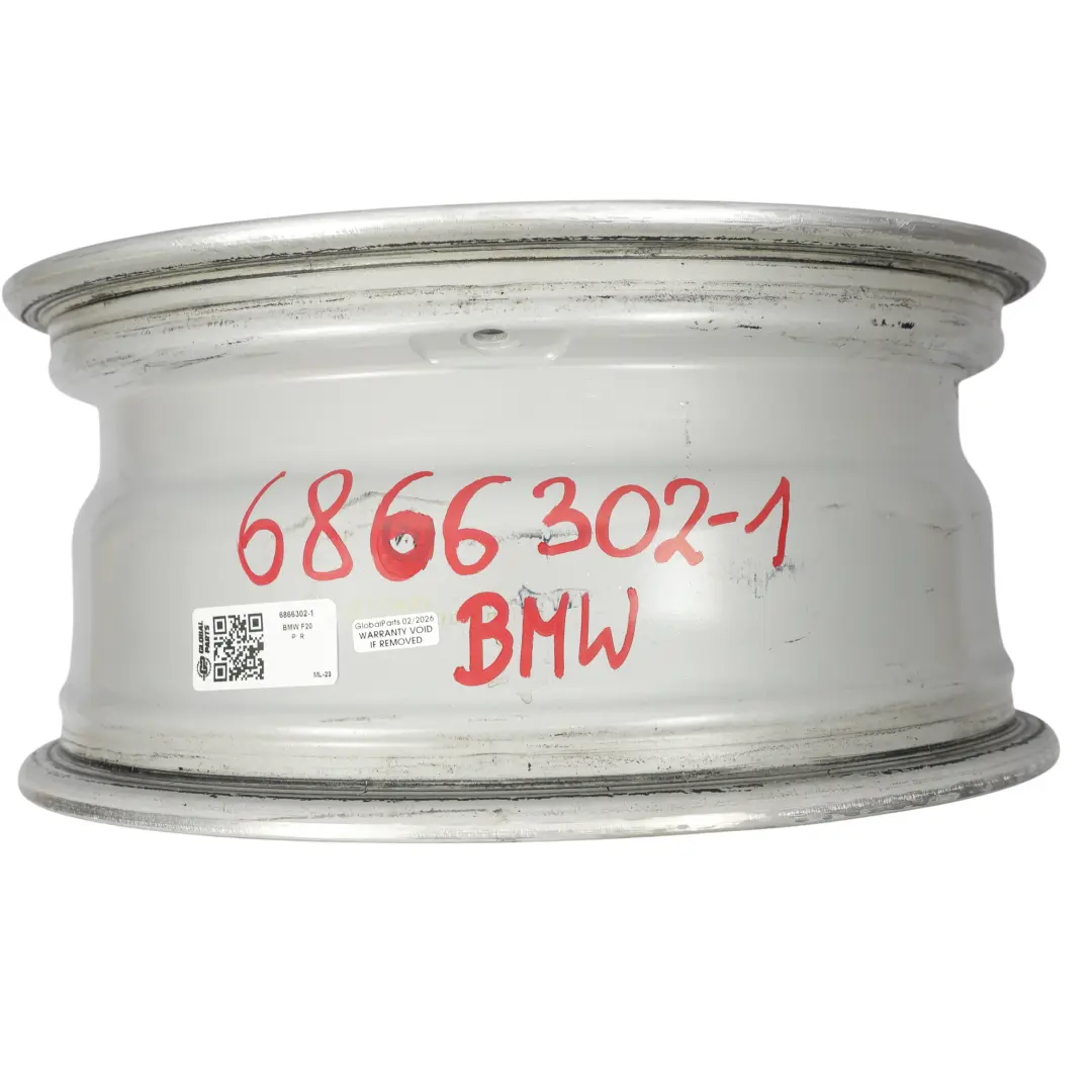 Alloy Rim 16" ET:40 7J Star Spoke 654 to BMW F20 F21 F22 F23 Silver Wheel with Part number 6866302 BMW F20 F21 F22 F23 Silver Wheel Alloy Rim 16" ET:40 7J Star Spoke 654 - SKU 6866302-1 - Part number 6866302