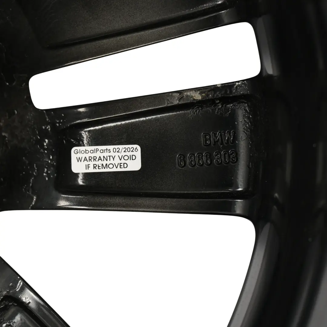 BMW F20 F21 F22 F23 Jante En Alliage 17" À Double Rayon 655 ET:43 7,5J - SKU 6866303-12 - Numéro de pièce 6866303