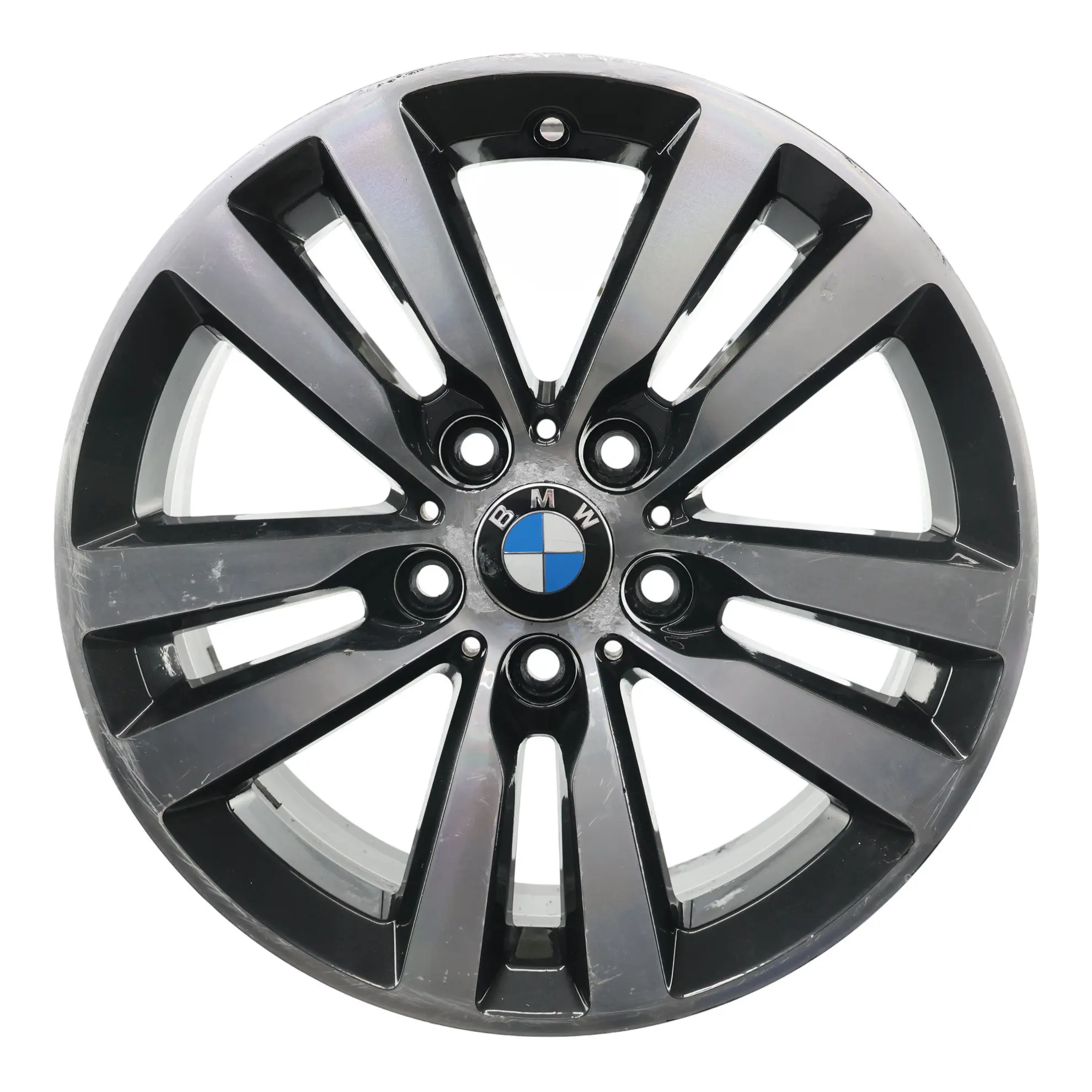 BMW F20 F21 F22 F23 Wheel Alloy Rim 17" 7.5J ET:43 Double Spoke 655 6866303