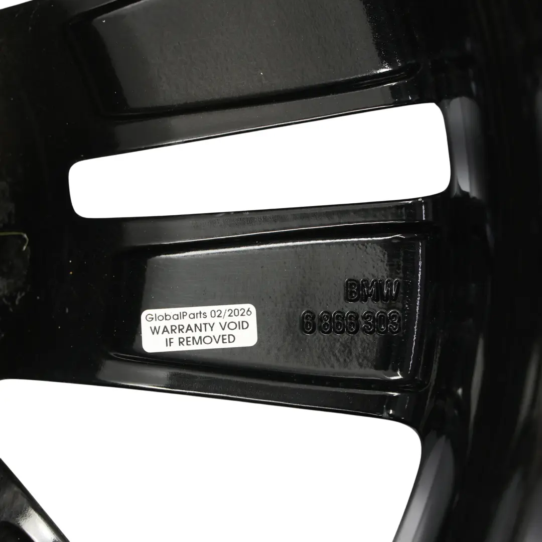 BMW F20 F21 F22 F23 Wheel Alloy Rim 17" 7.5J ET:43 Double Spoke 655 - SKU 6866303-13 - Part number 6866303