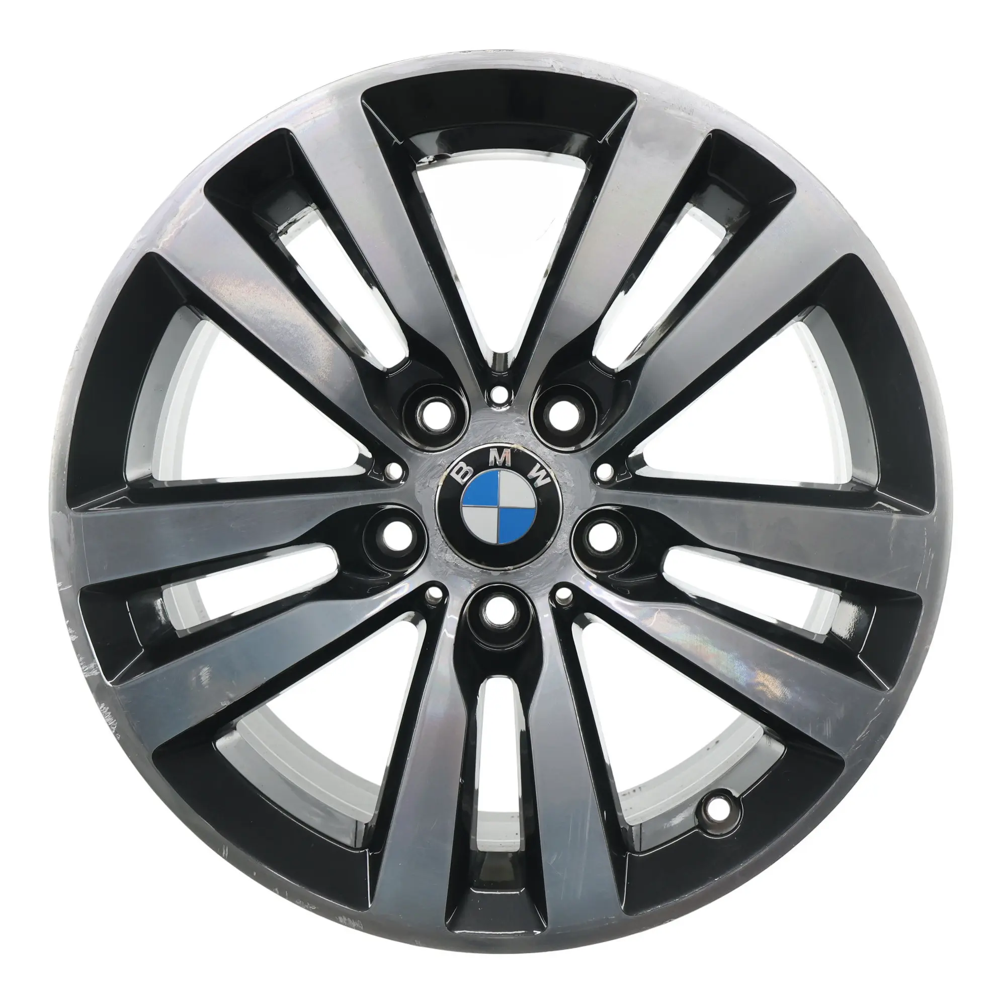 BMW F20 F21 F22 F23 Wheel Alloy Rim 17" Double Spoke 655 ET:43 7,5J