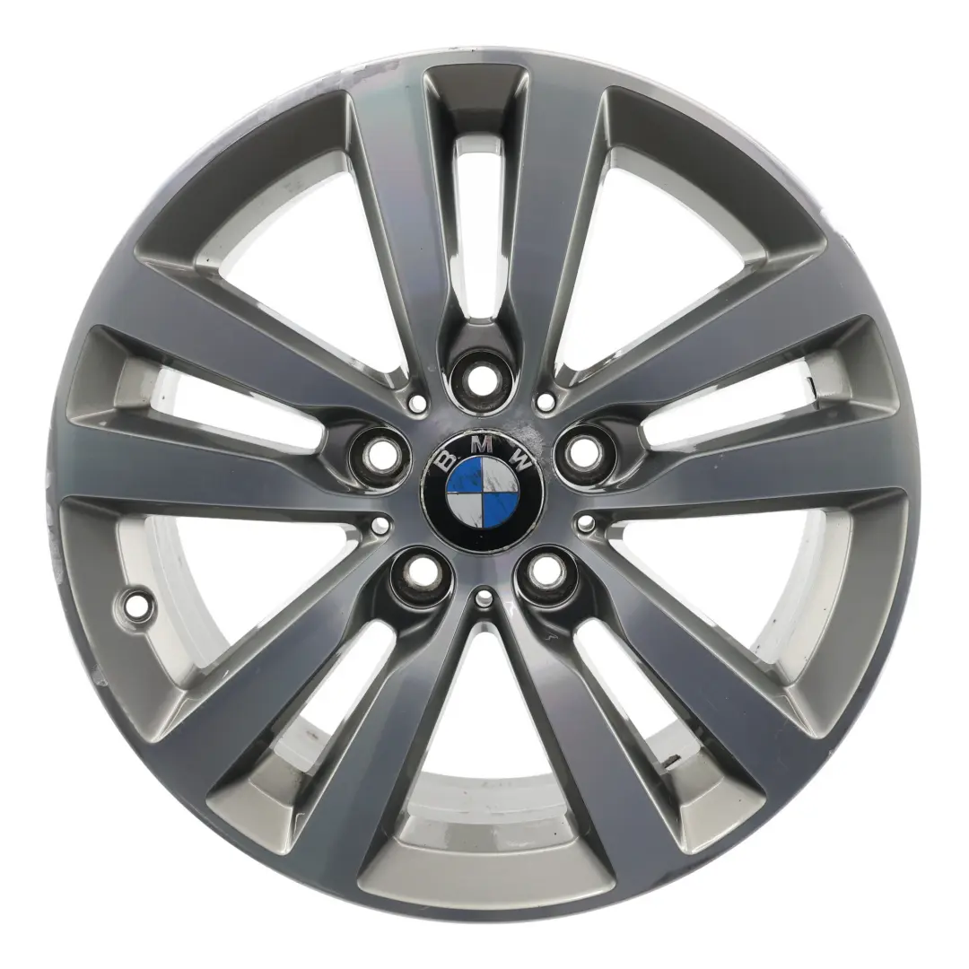 Ferricgrey Wheel Alloy Rim 17" Styling 655 ET:43 7,5J to BMW F20 F21 F22 with Part number 6866303 BMW F20 F21 F22 Ferricgrey Wheel Alloy Rim 17" Styling 655 ET:43 7,5J - SKU 6866303-2 - Part number 6866303