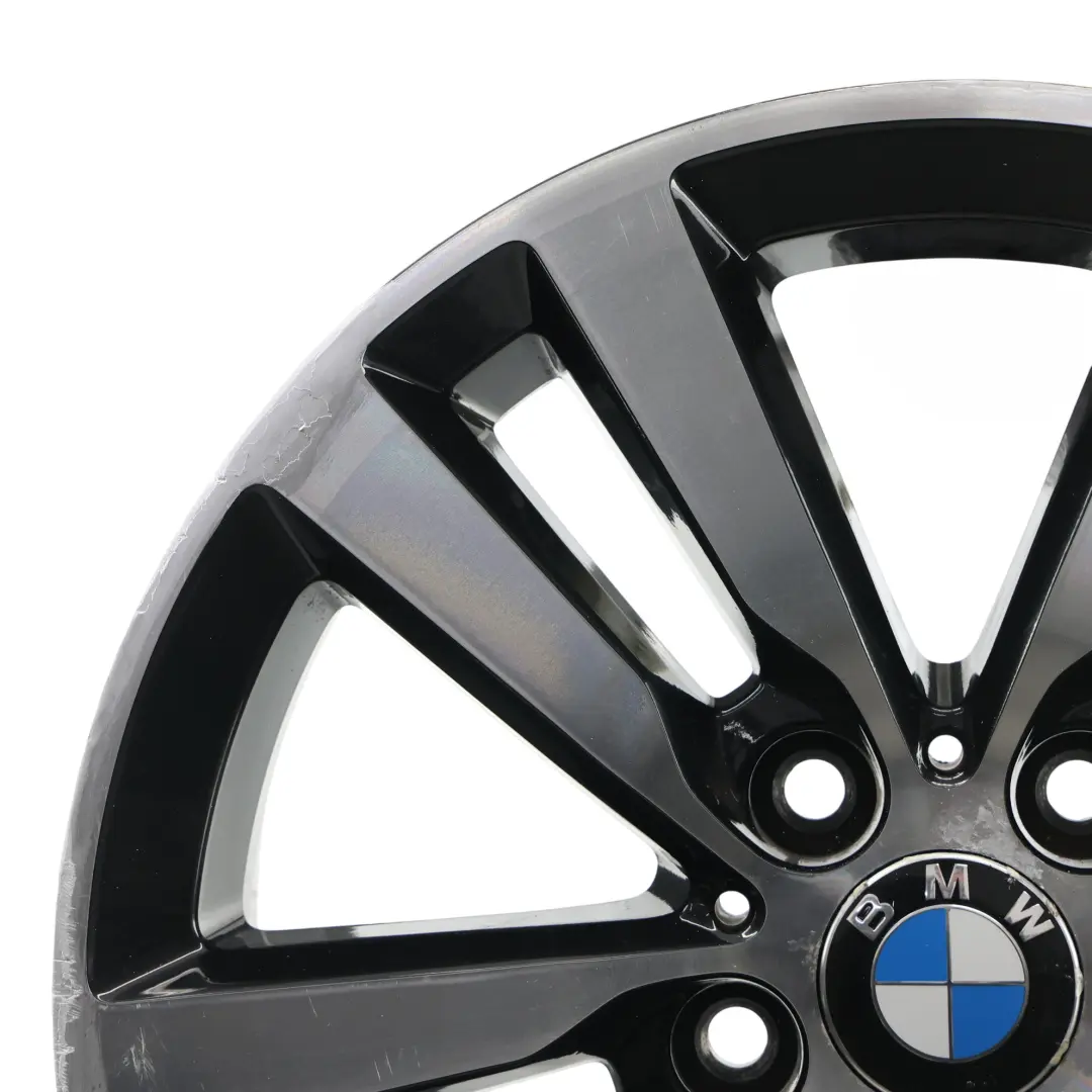 Cerchio In Lega Nero 17" ET:43 7,5J Doppie Razze 655 per BMW F20 F21 F22 F23 con numero di parte 6866303 BMW F20 F21 F22 F23 Cerchio In Lega Nero 17" ET:43 7,5J Doppie Razze 655 - SKU 6866303-9 - Numero di parte 6866303