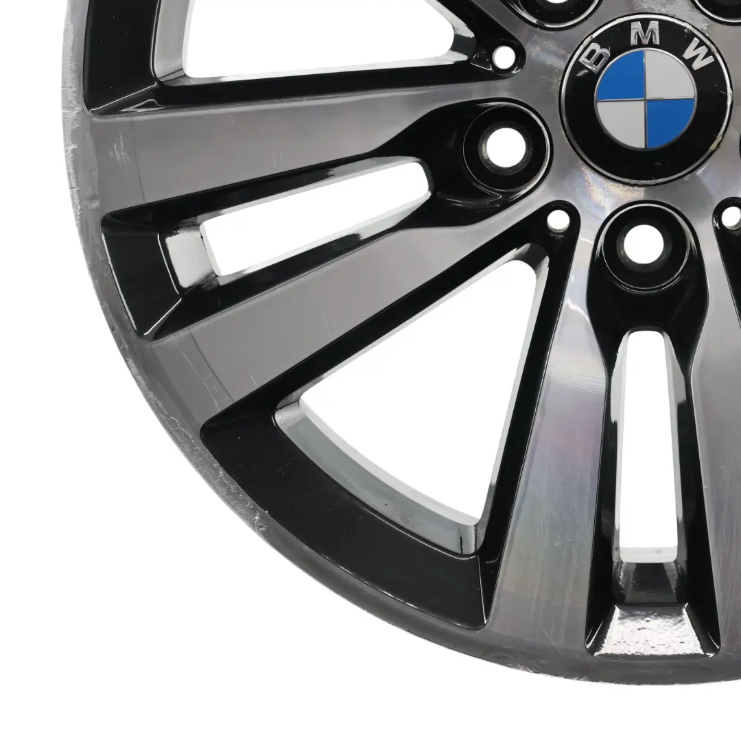 Cerchio In Lega Nero 17" ET:43 7,5J Doppie Razze 655 per BMW F20 F21 F22 F23 con numero di parte 6866303 BMW F20 F21 F22 F23 Cerchio In Lega Nero 17" ET:43 7,5J Doppie Razze 655 - SKU 6866303-9 - Numero di parte 6866303