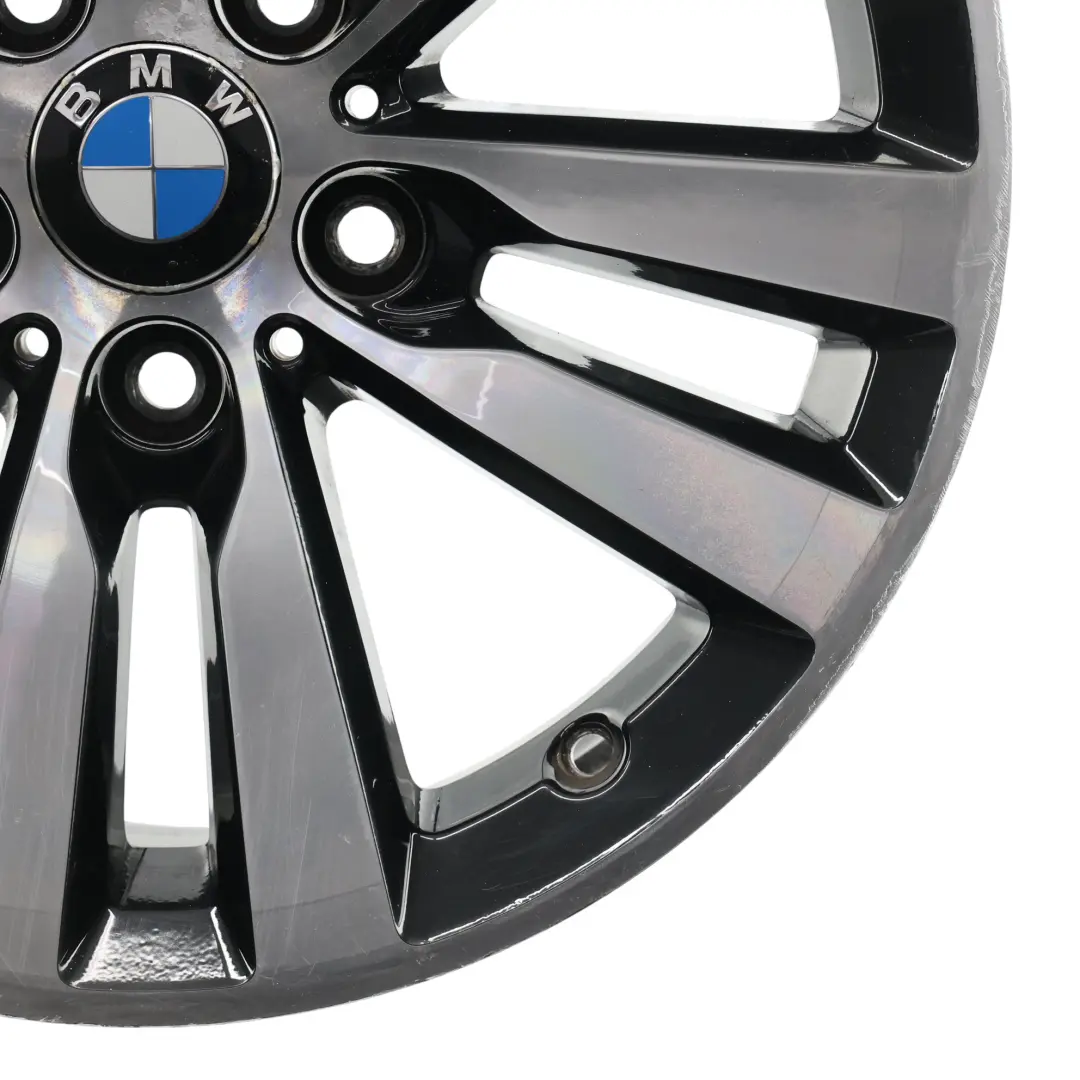 BMW F20 F21 F22 F23 Jante En Alliage Noir 17" ET:43 7,5J À Double Rayon 655 - SKU 6866303-9 - Numéro de pièce 6866303