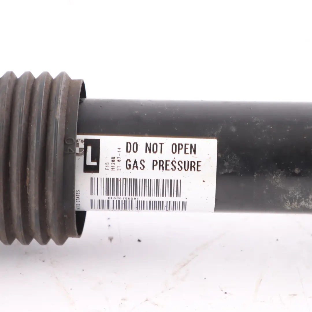 Strut Rear Suspension Shock Absorber Left N/S to BMW X5 F15 X6 F16 Spring with Part number 6867865 BMW X5 F15 X6 F16 Spring Strut Rear Suspension Shock Absorber Left N/S - SKU 6867865 - Part number 6867865