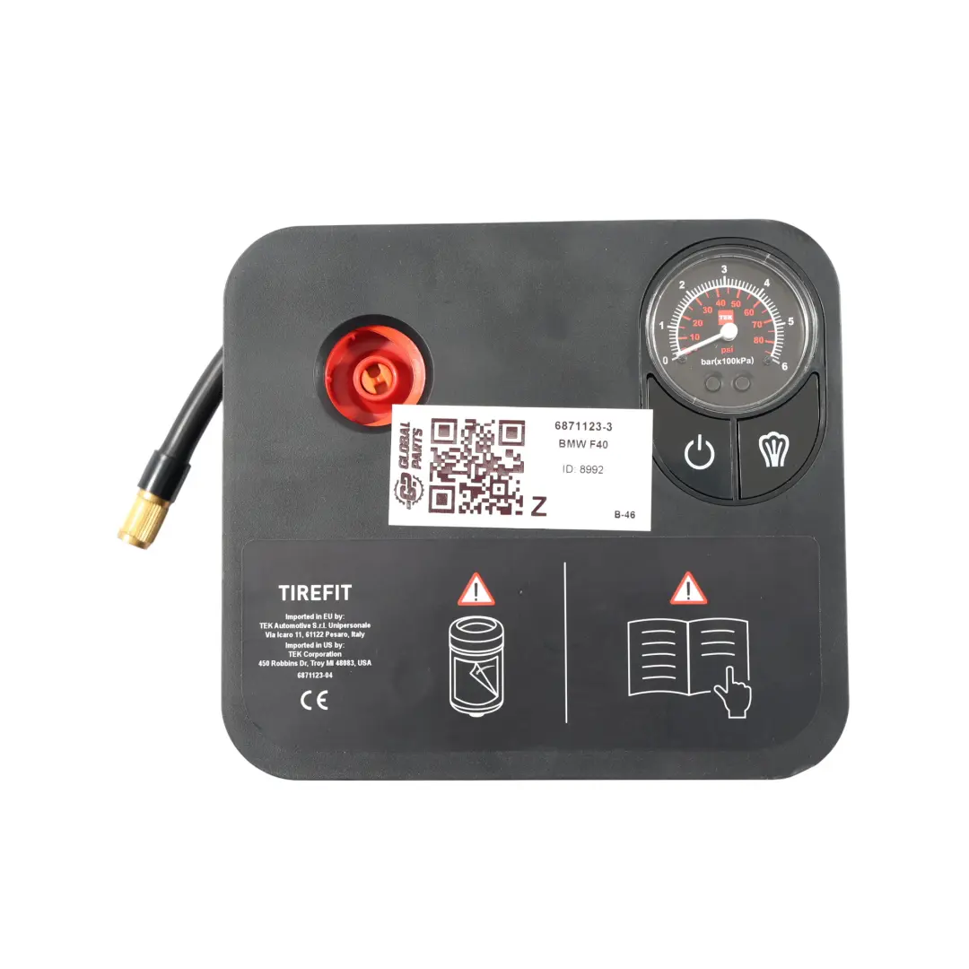 BMW F40 F45 X1 F48 Mini F55 F56 Reifenfüller Luftkompressor Dichtmittel - SKU 6871123-3 - Teilenummer 6871123