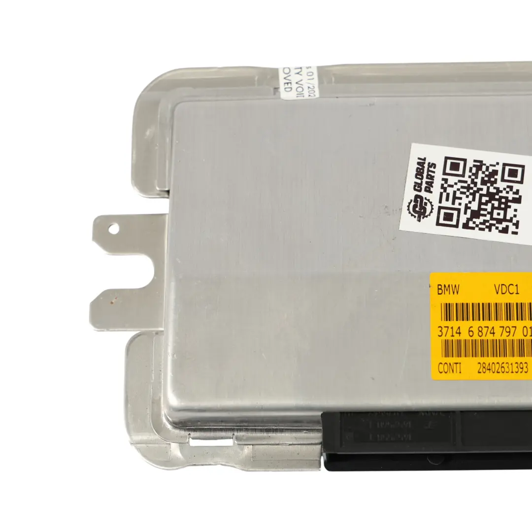 VDC1 Fahrwerkssteuergerät ECU für BMW F25 mit Teilenummer 6874797 BMW F25 VDC1 Fahrwerkssteuergerät ECU - SKU 6874797 - Teilenummer 6874797