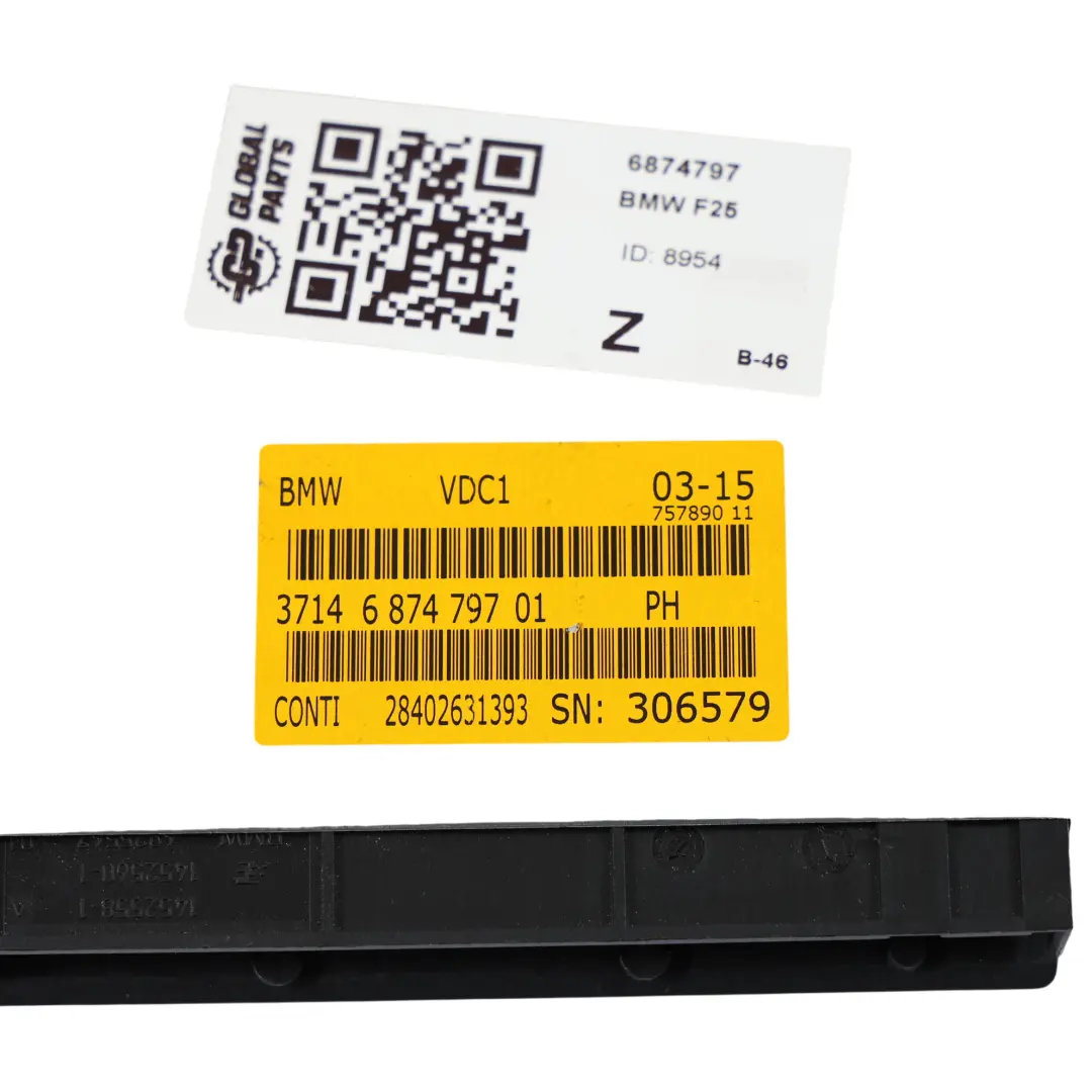 BMW F25 VDC1 Suspension Control Module Unit ECU - SKU 6874797 - Part number 6874797