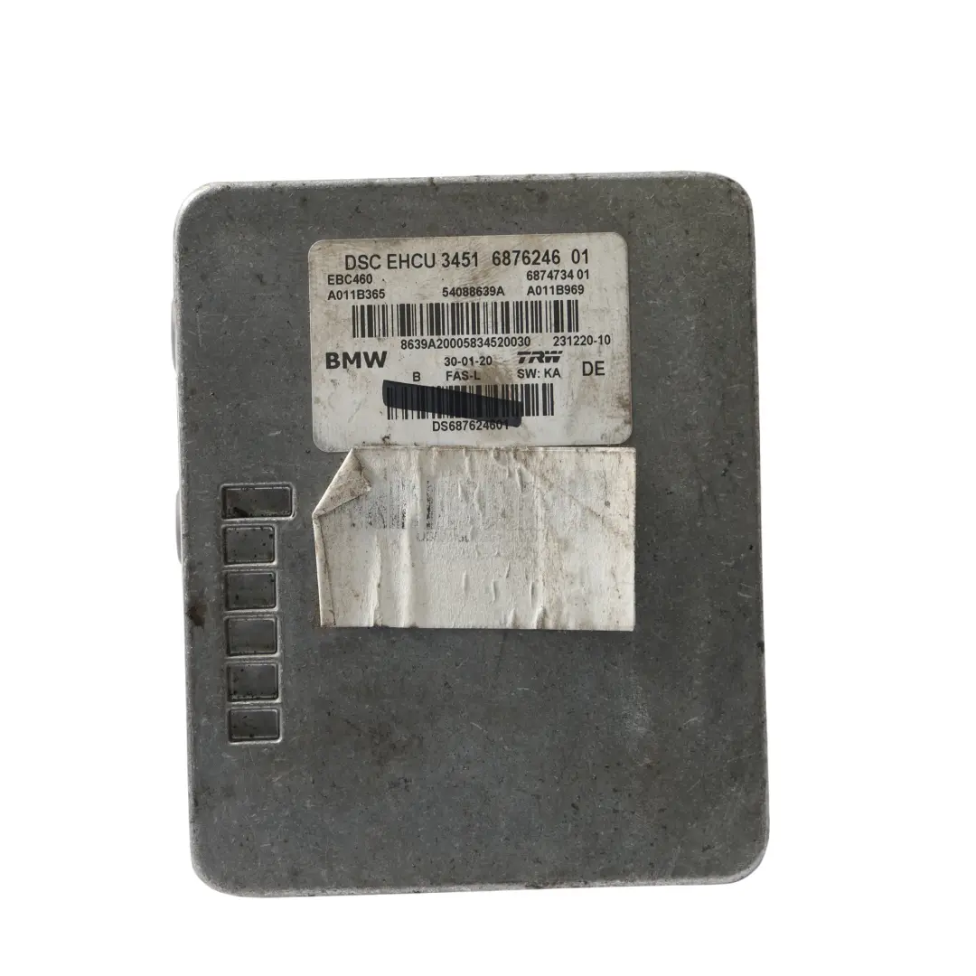 ABS DSC Bomba Módulo De Control 6874734 para BMW X3 G01 X4 G02 con número de pieza 6876246 BMW X3 G01 X4 G02 ABS DSC Bomba Módulo De Control 6874734 - SKU 6876246 - Número de pieza 6876246